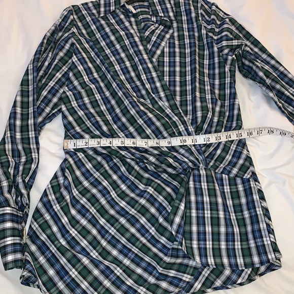 NEW| ZARA 100% Cotton Plaid Shirt - Picture 16 of 16